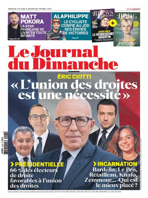 Title details for Le Journal du dimanche by Lagardere Media News - Available